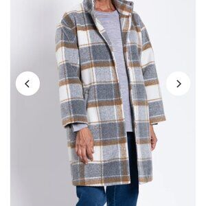 Blue Sky Clothing Boiled Wool Coat, Size 3X, NWT